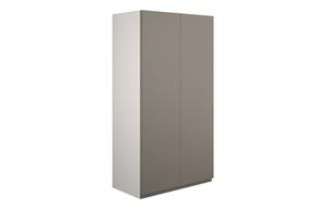 Clarence 600mm Standard 2 Door Storage Unit - Matt Stone (Grey Cab)